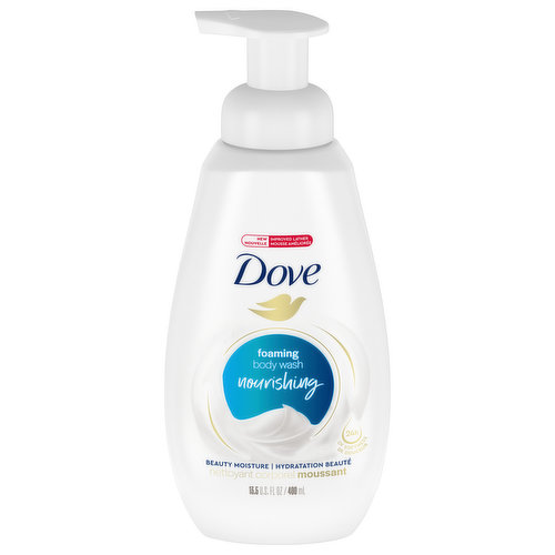 dove sensitive skin foaming body wash