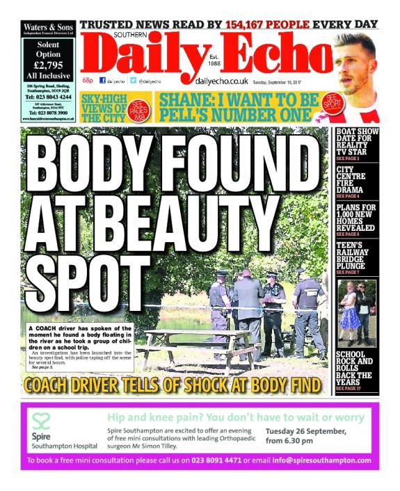 southern daily echo deaths