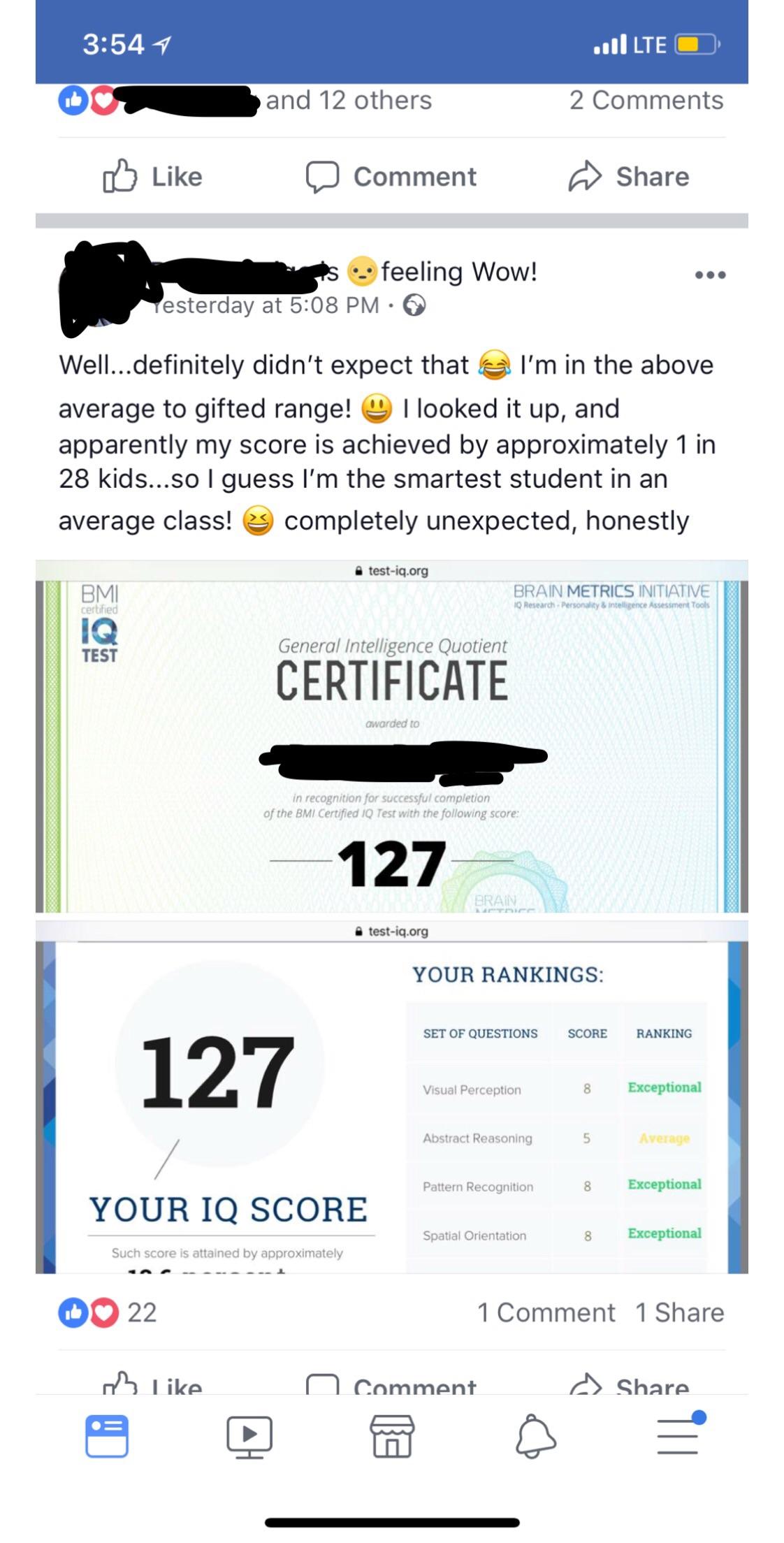 bmi iq test answers