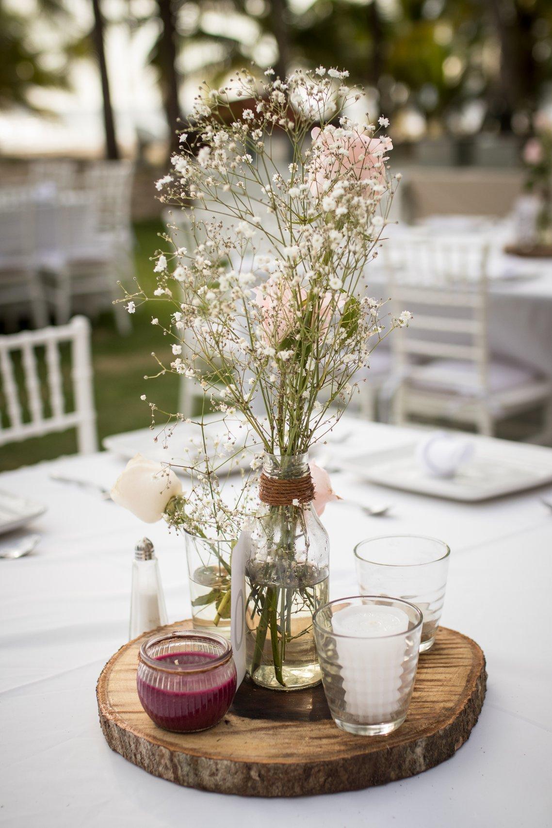 arreglos de mesa boda