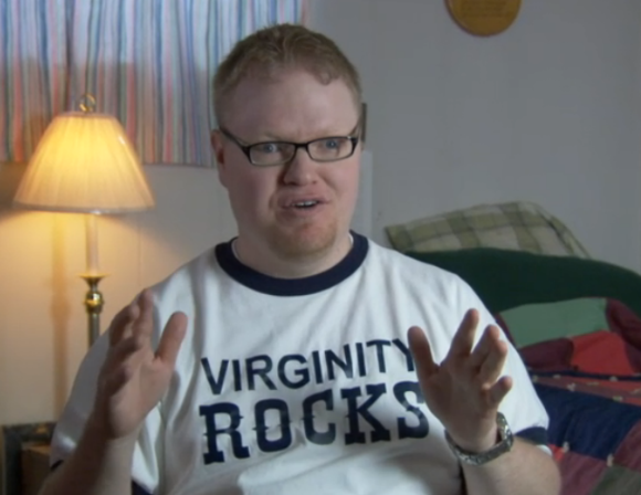 virginity rocks guy