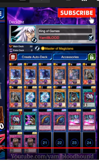 dark magician deck duel links