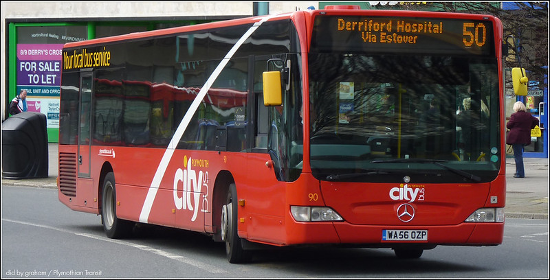 plymouth city bus timetable 50