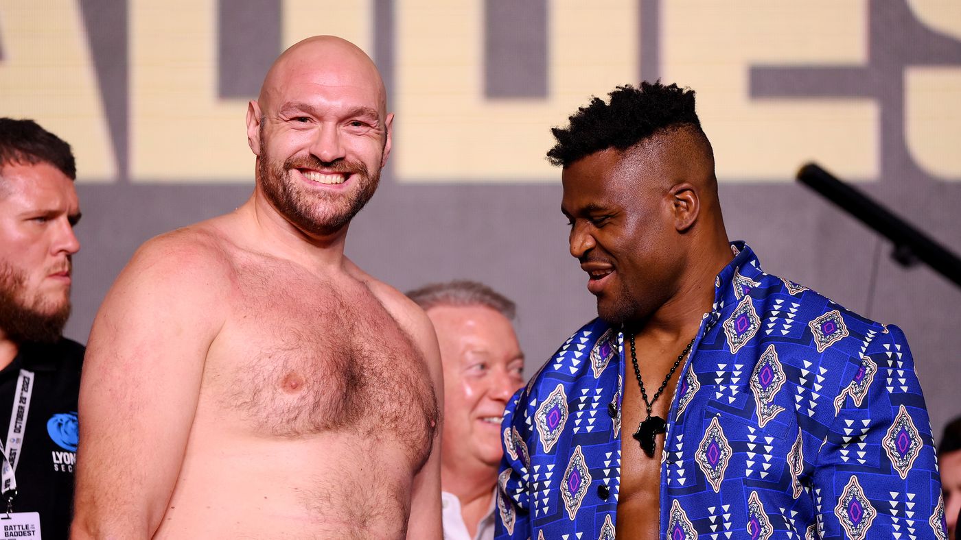 fury vs ngannou fight time est