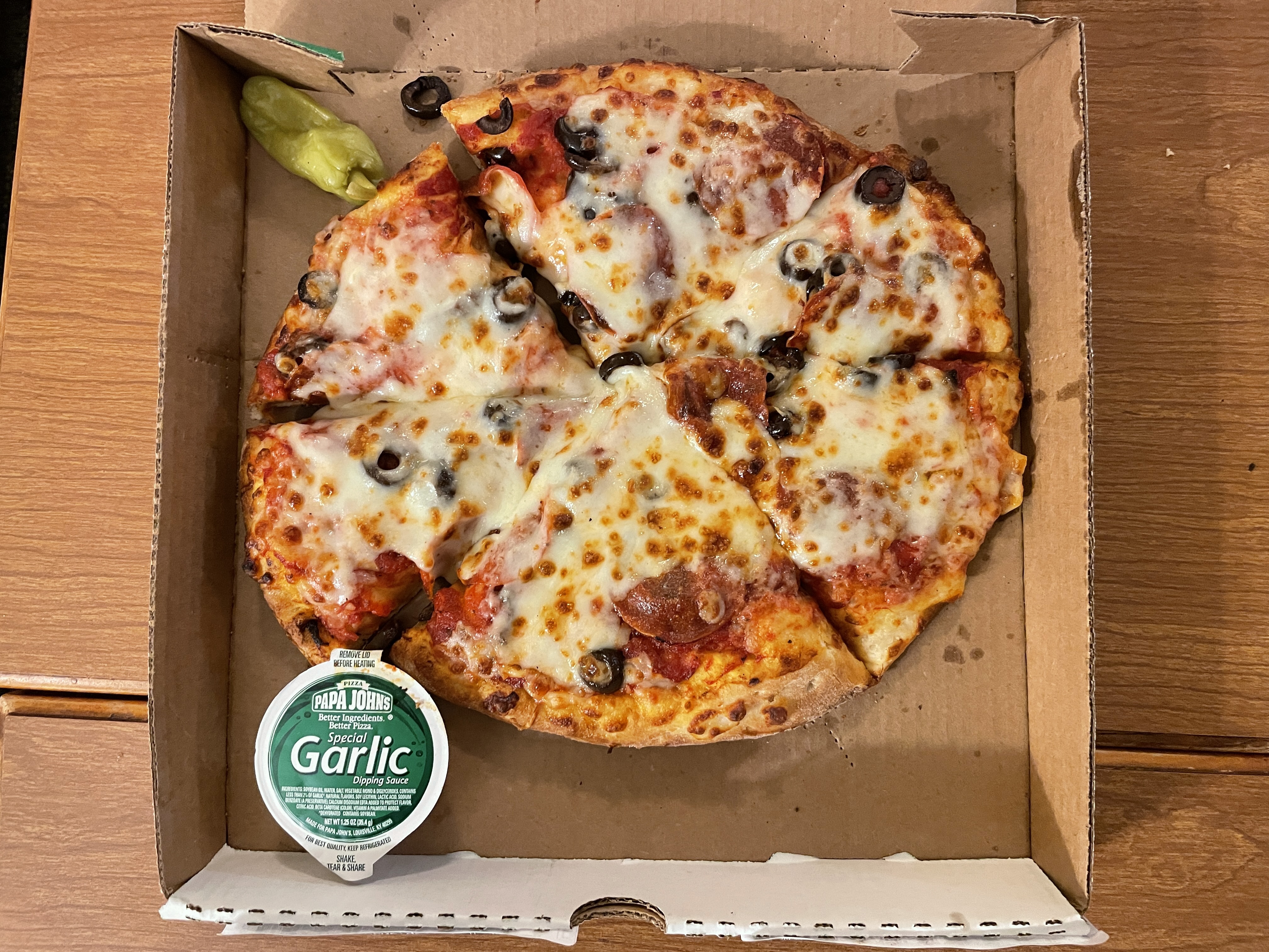 pizza papa johns