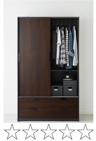 ikea wardrobe trysil