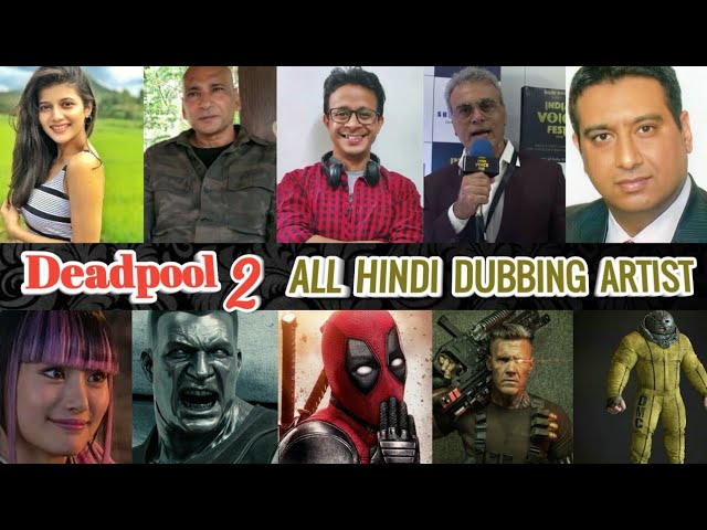 deadpool 2 dubbed artist