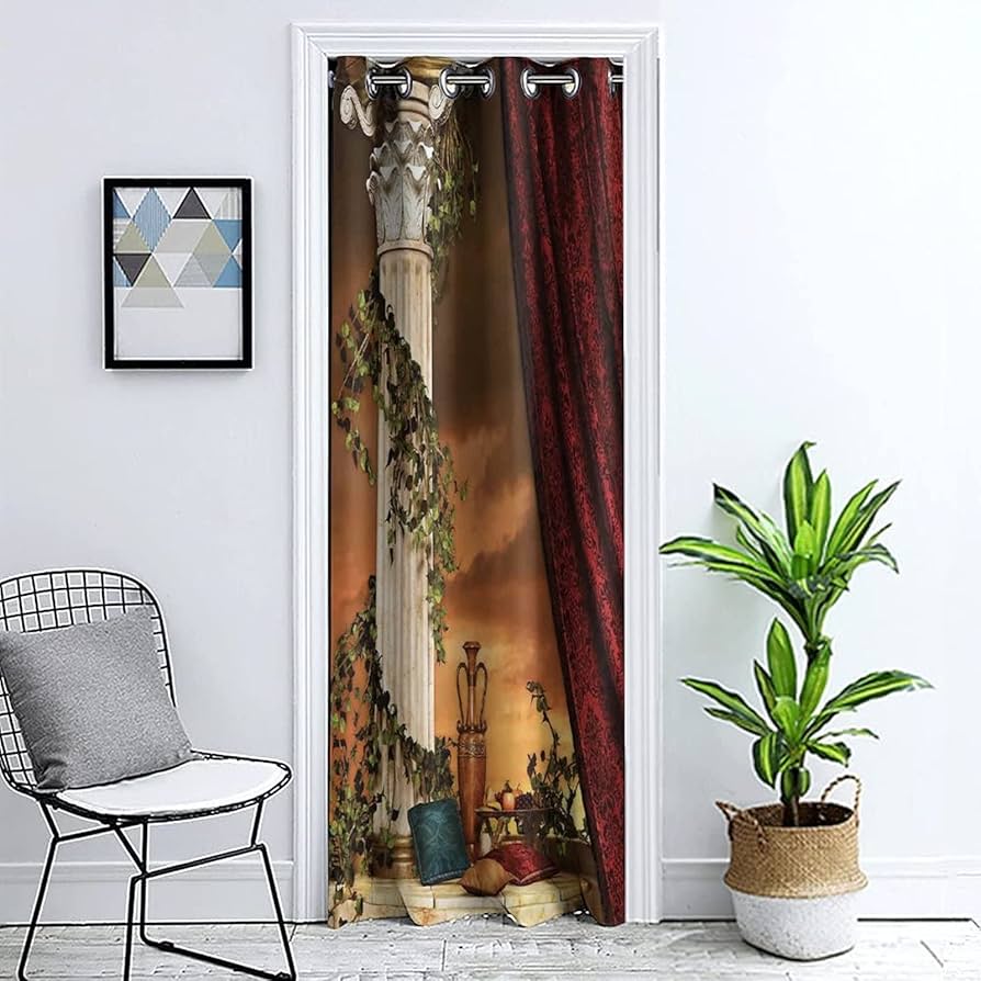 decorative door curtains