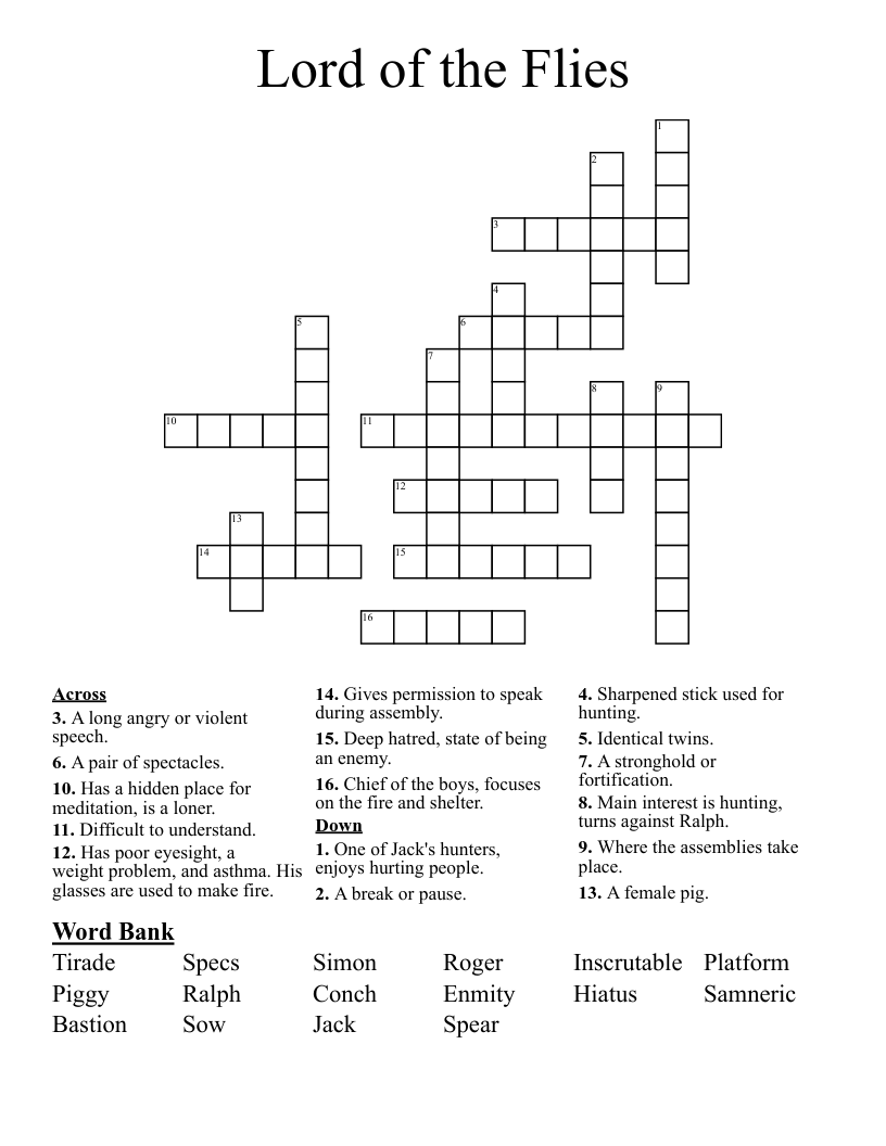 deep hatred crossword