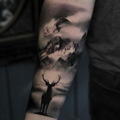 deer tattoos