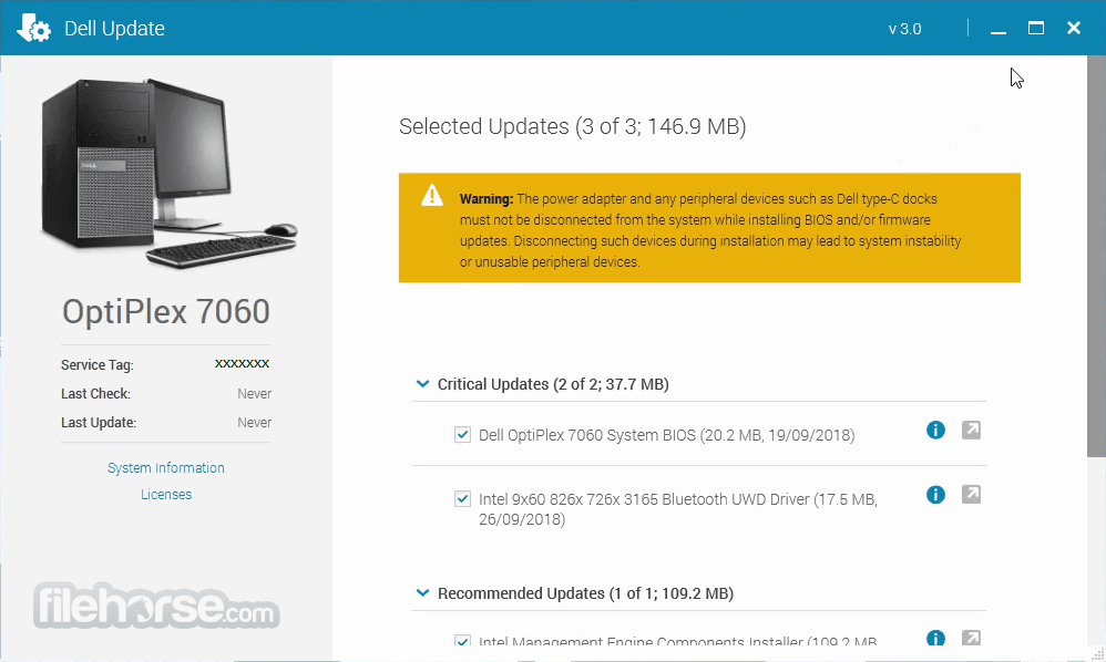 dell update application windows 10 64 bit