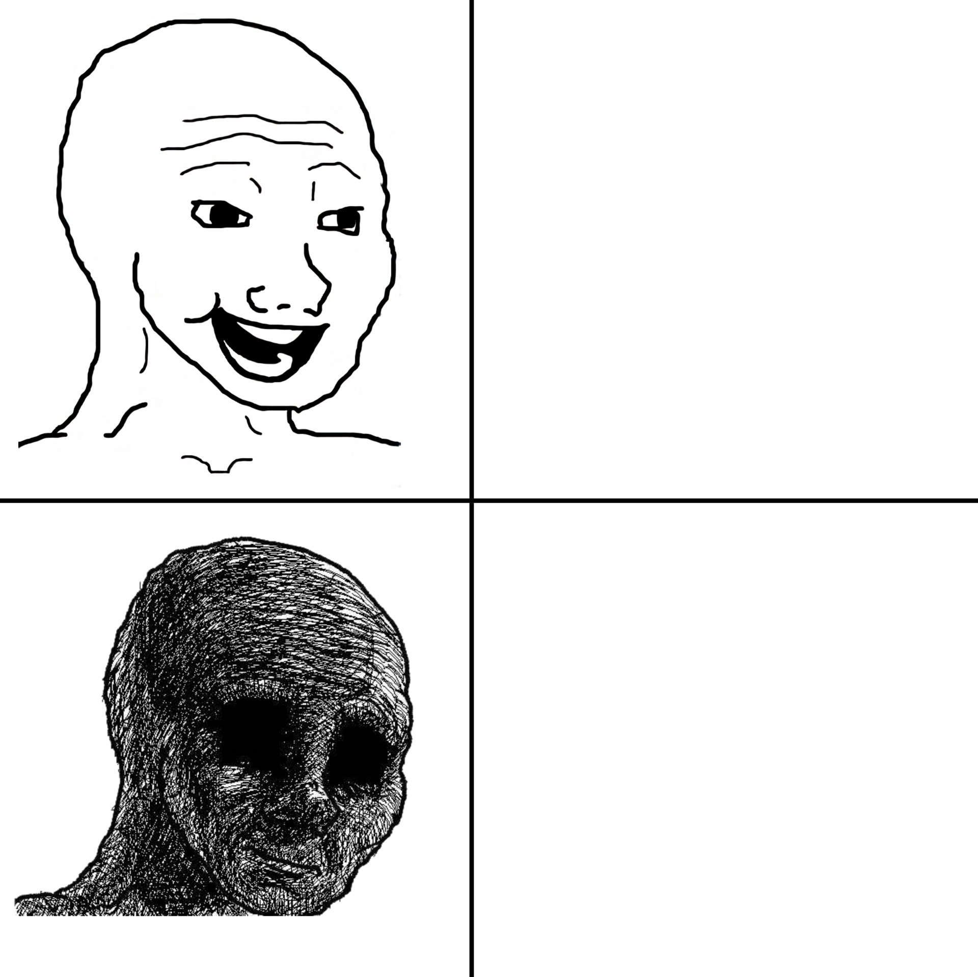 depressed wojak