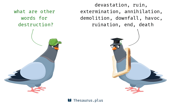 destruction thesaurus