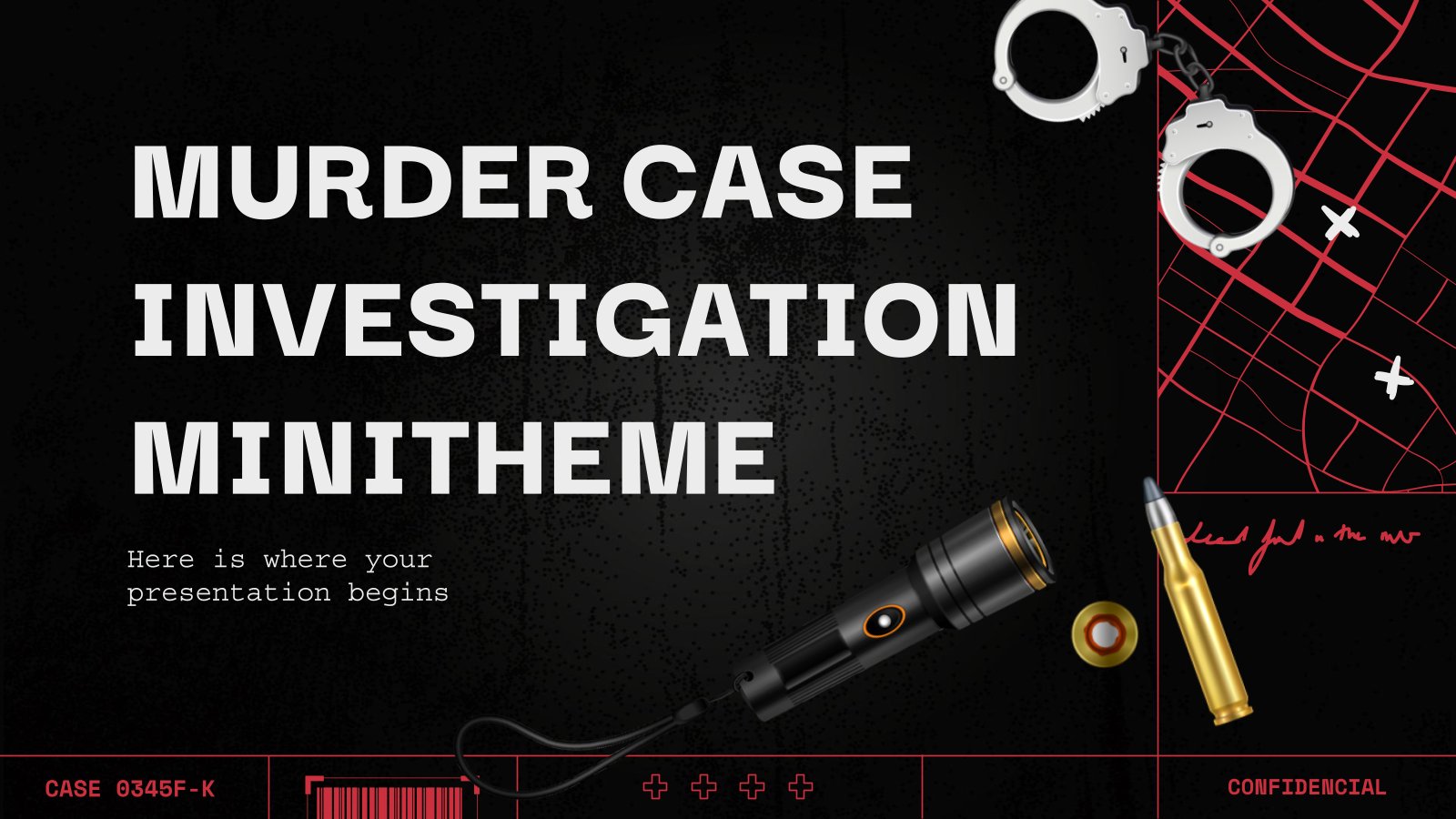 detective google slides theme