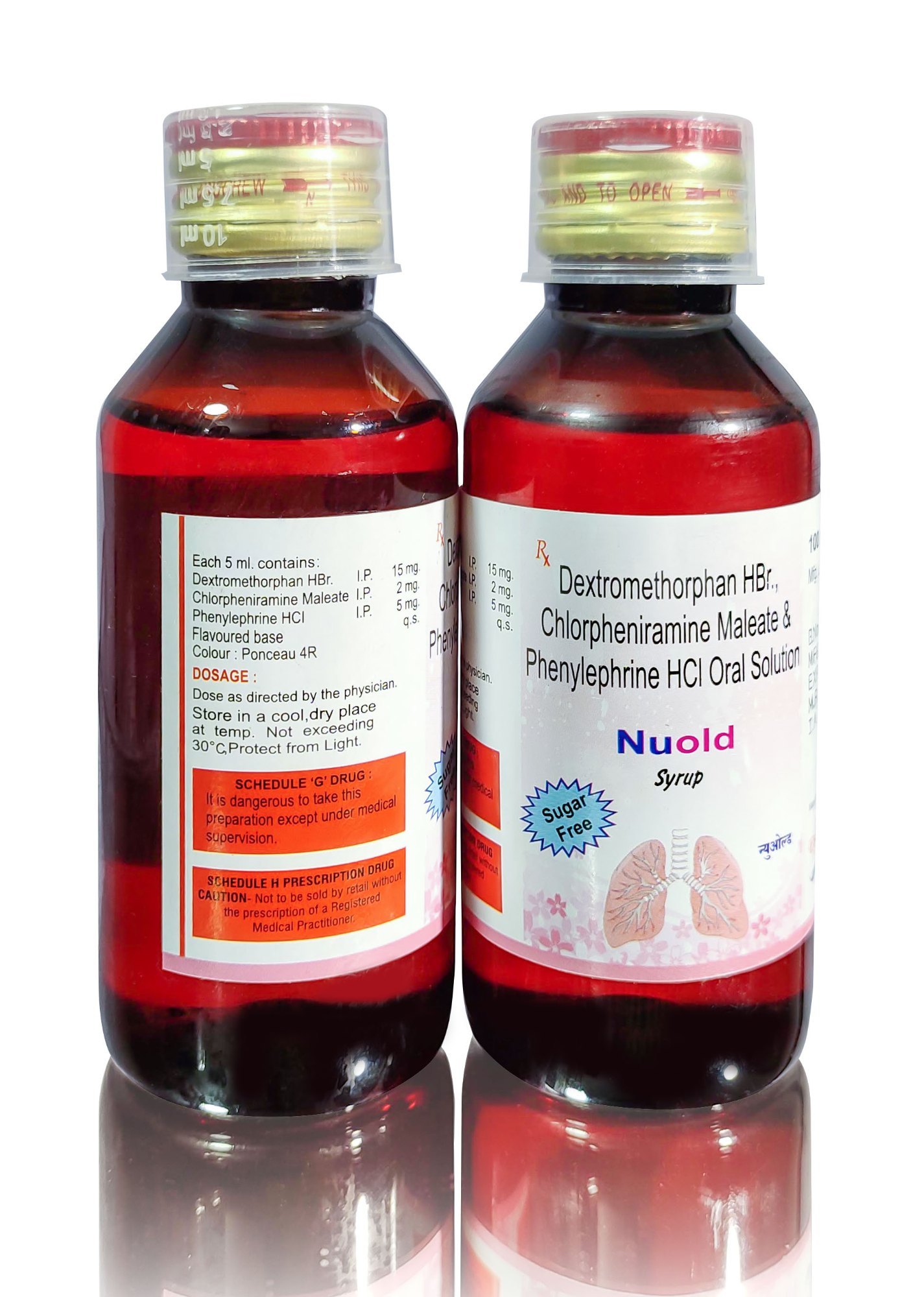 dextromethorphan and chlorpheniramine maleate syrup