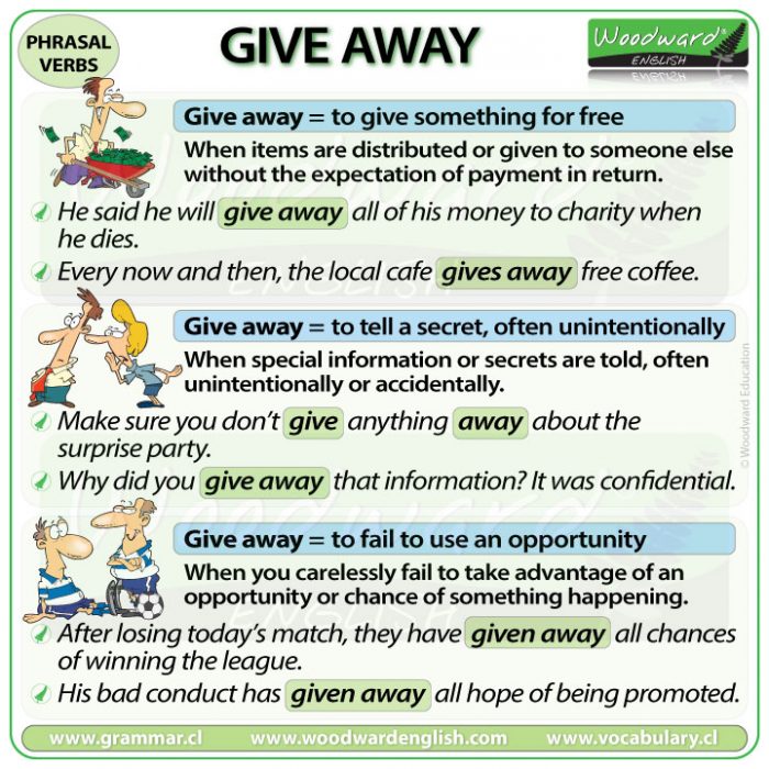give away synonym