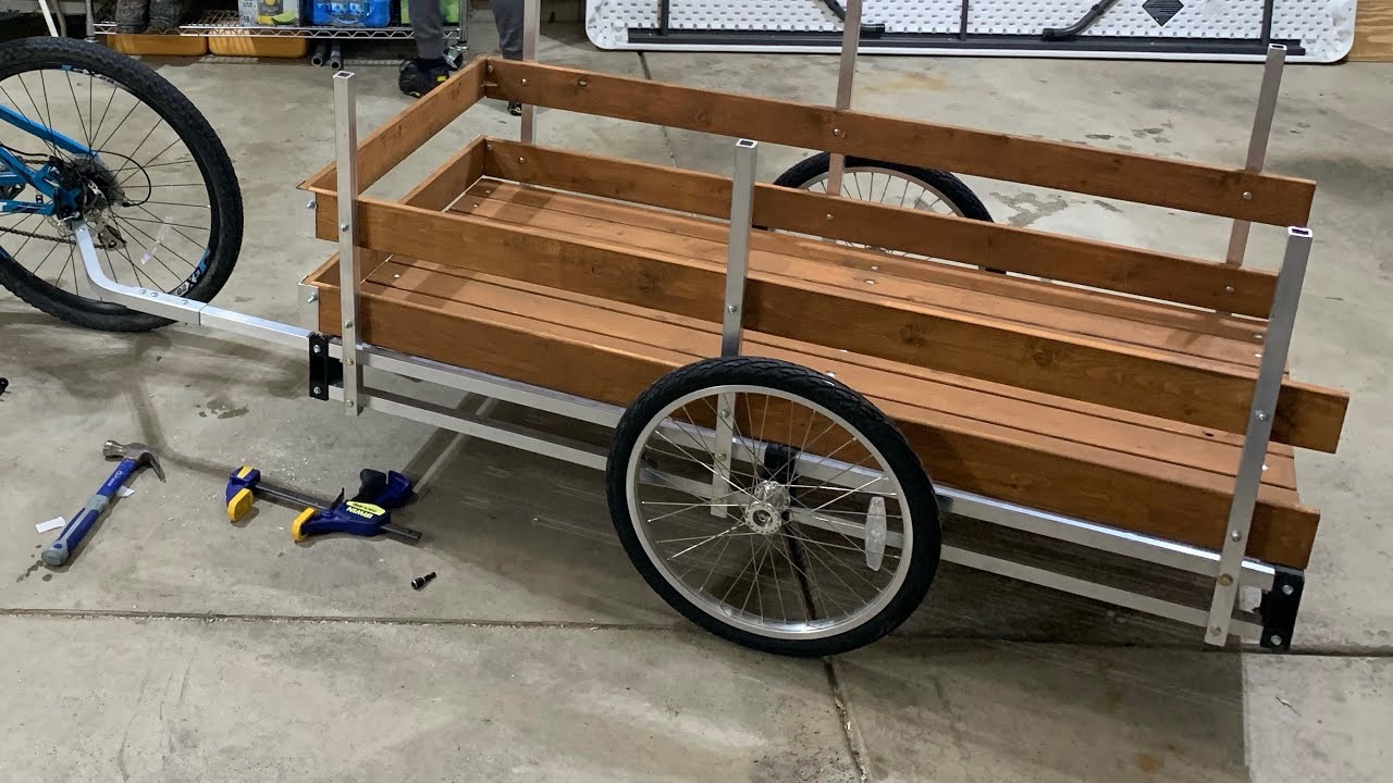 diy bicycle trailer