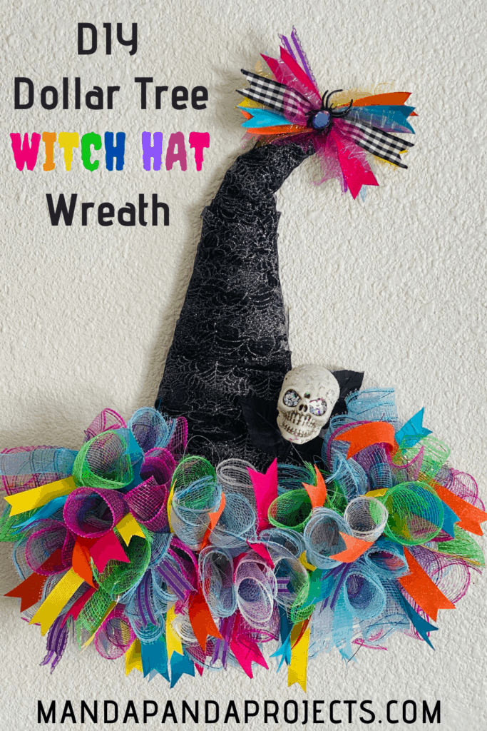 witch hat wreath form dollar tree