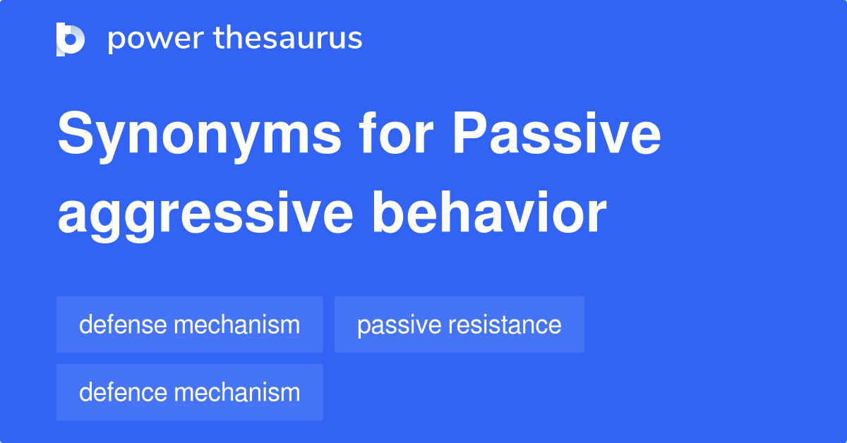 synonym for passive