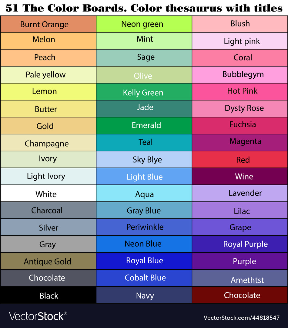 color synonym