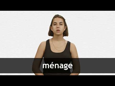 ménage traduction