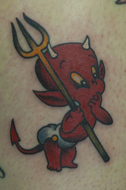 diablito tatuaje