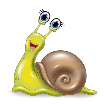 dibujo infantil caracol