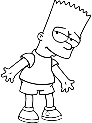 dibujos bart