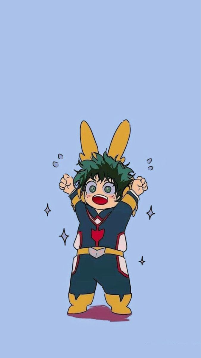 dibujos de deku kawaii