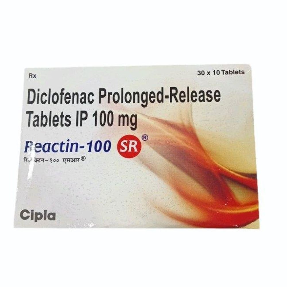 diclofenac prolonged release tablets ip 100mg