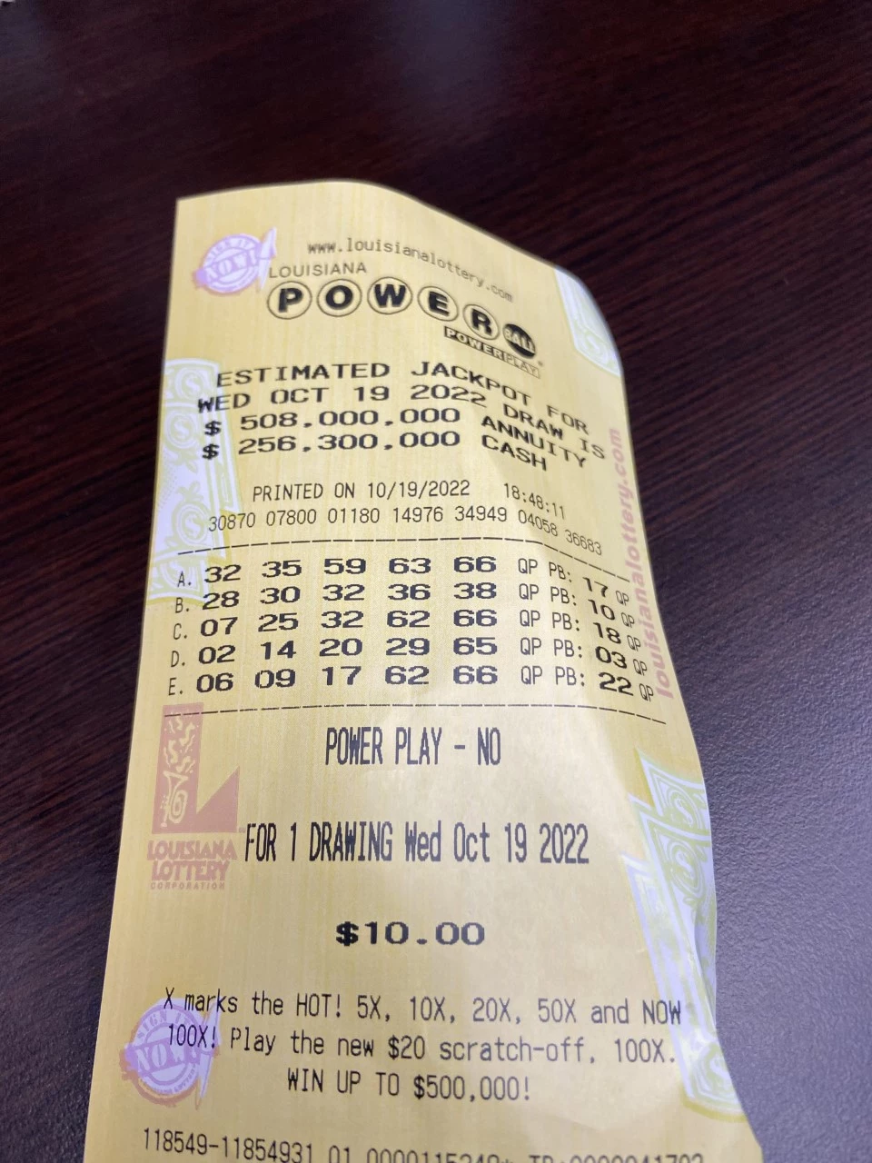 did anyone win louisiana powerball