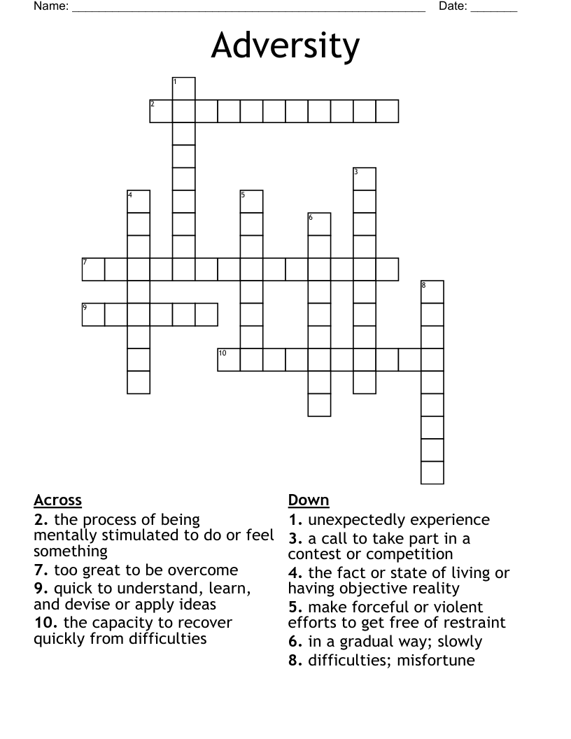 difficulty to overcome crossword clue