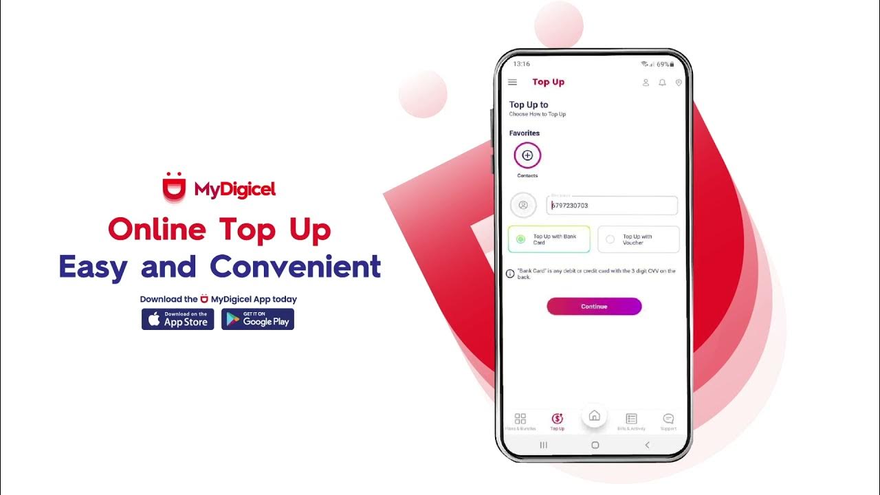 digicel top up app