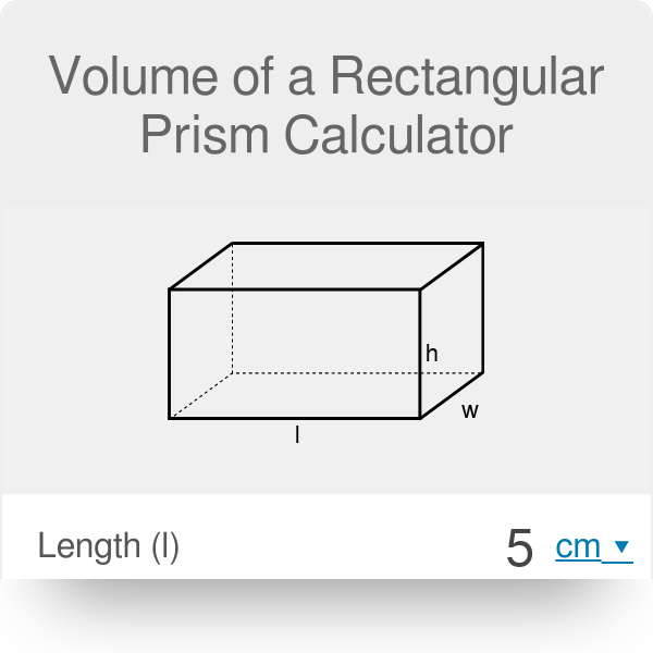 dimensions of a rectangular prism calculator