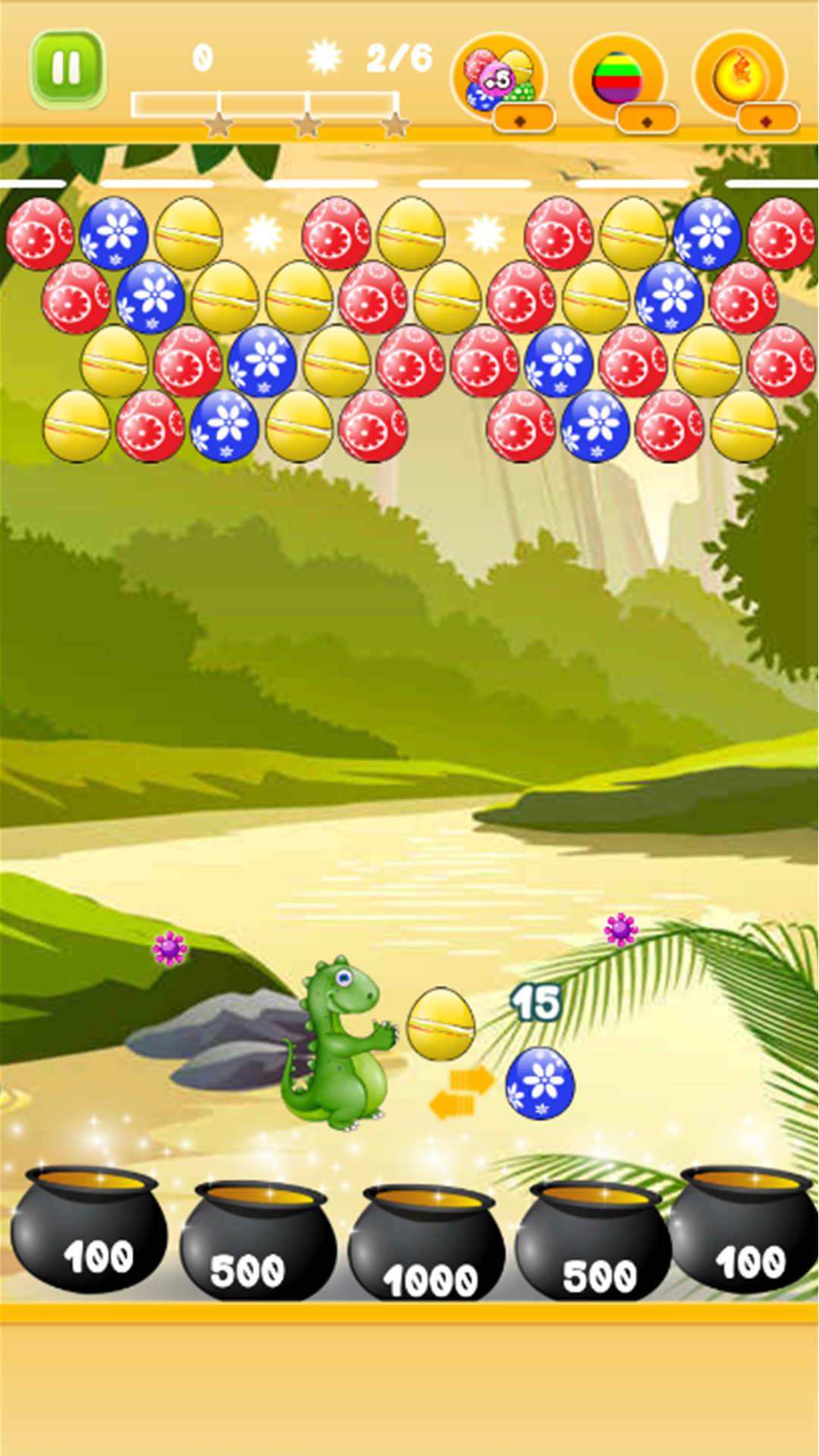 dinosaur bubble shooter free game