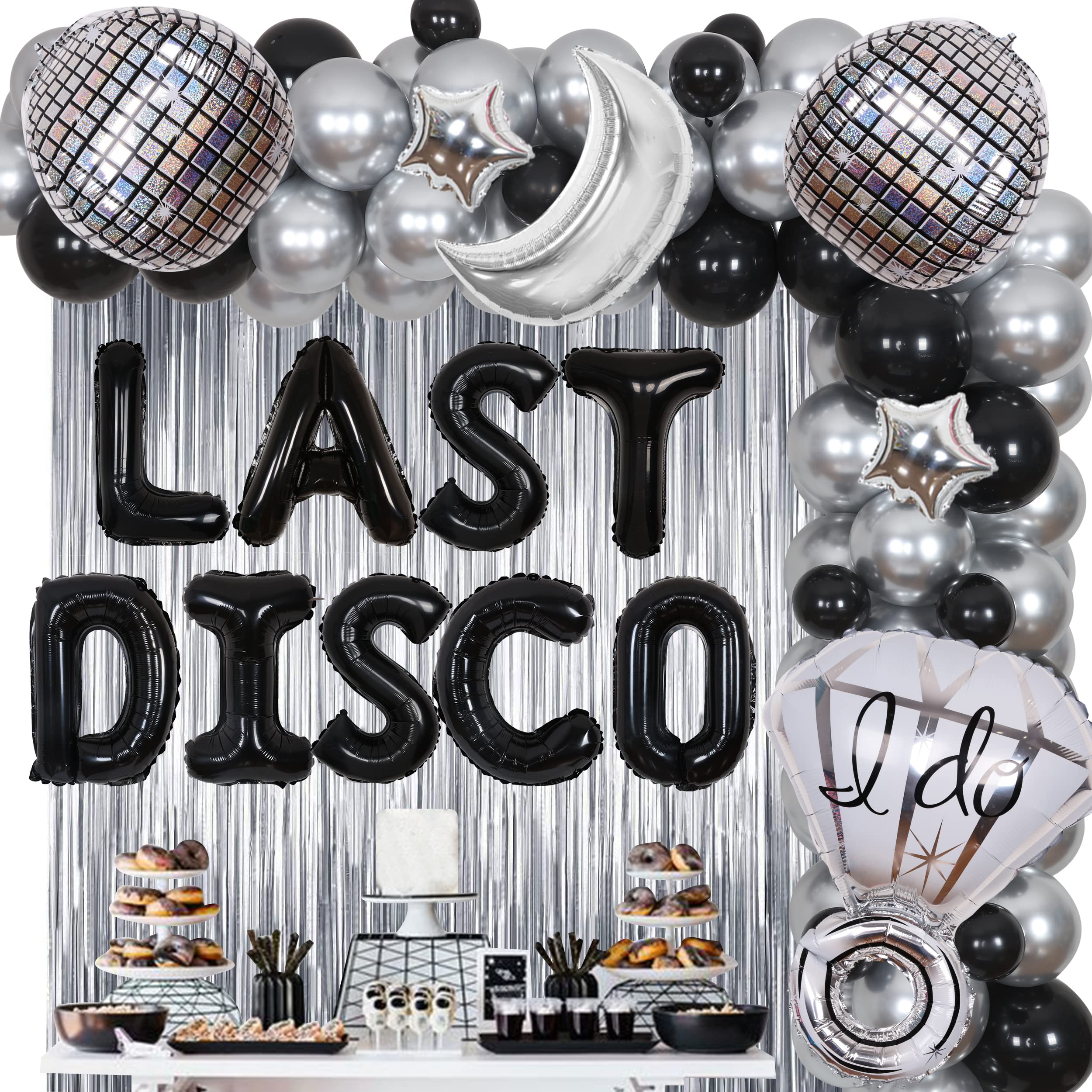 disco bachelorette decorations