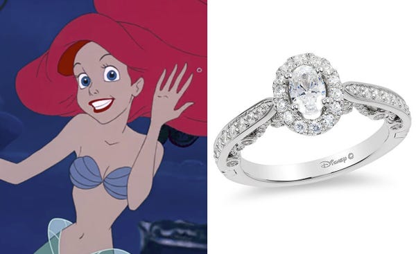 disney ariel ring