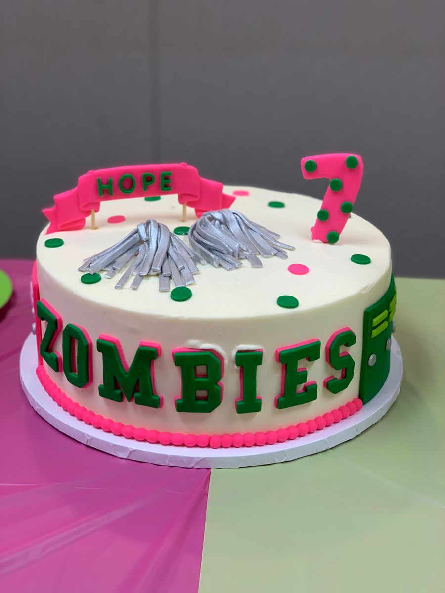 disney zombies cake ideas