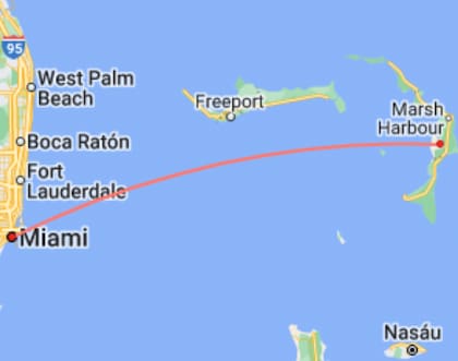 distancia de hawai a miami