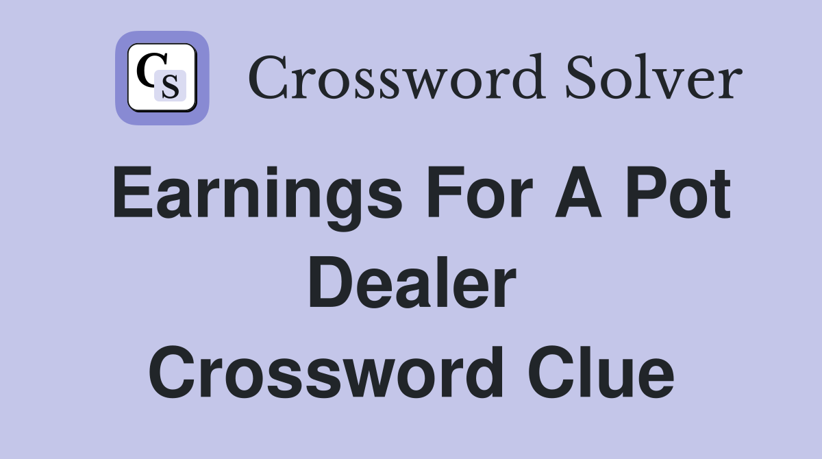 dodgy dealer crossword clue