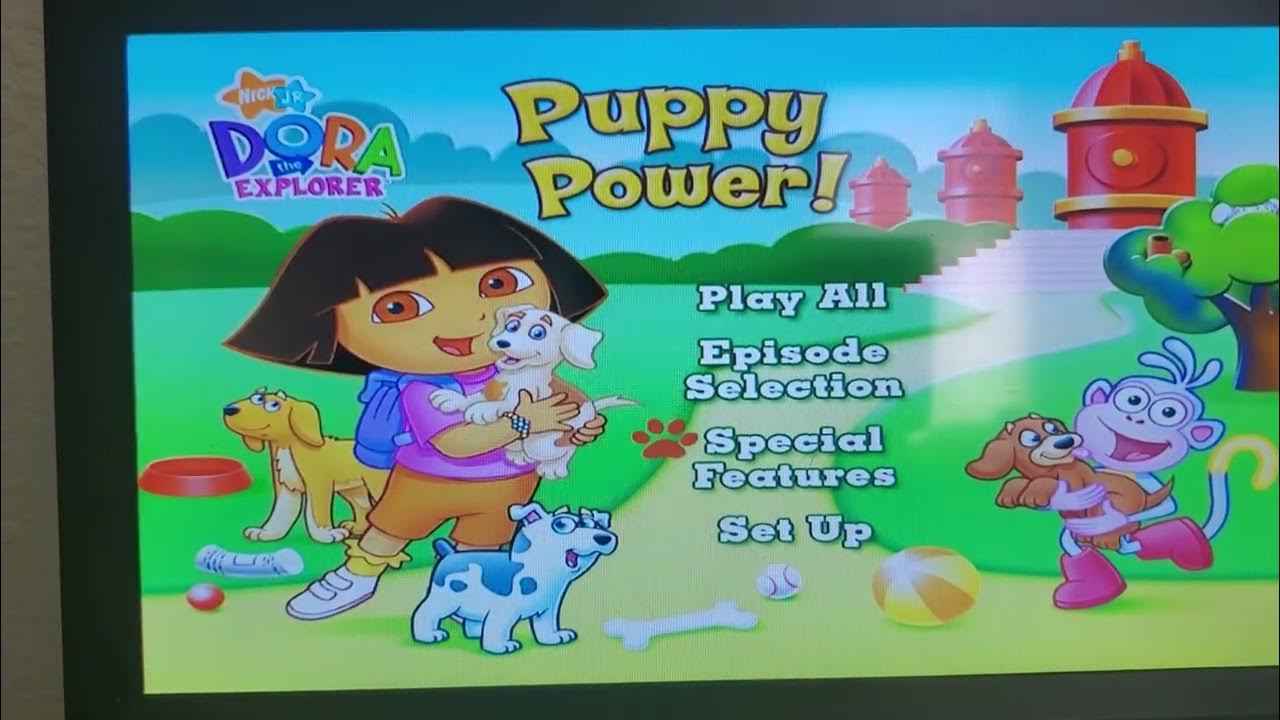 dora puppy power dvd