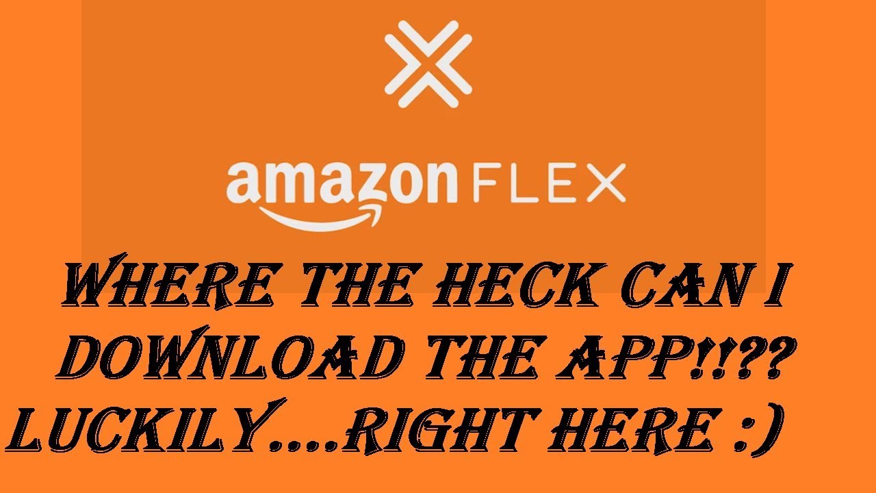 download amazon flex app