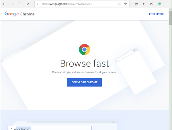 download chrome offline setup