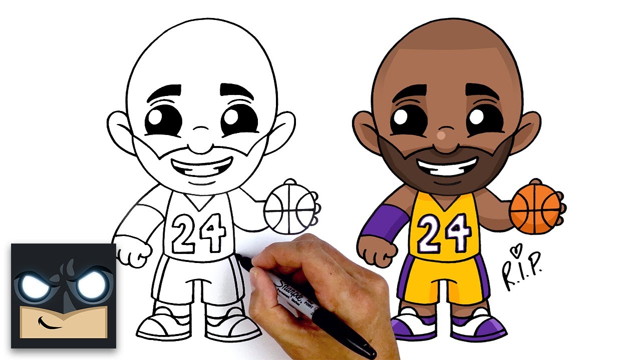 drawings of kobe bryant