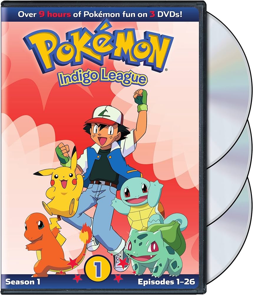 dvd pokemon indigo league