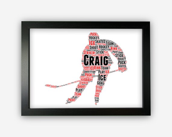 personalised hockey gifts