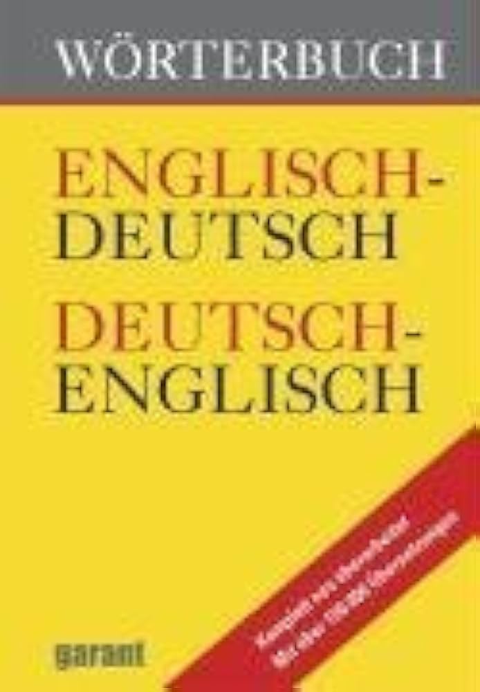 wörterbuch deutsch englisch