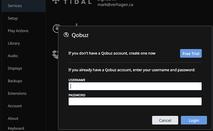 qobuz login