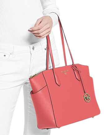 marilyn medium saffiano leather tote bag