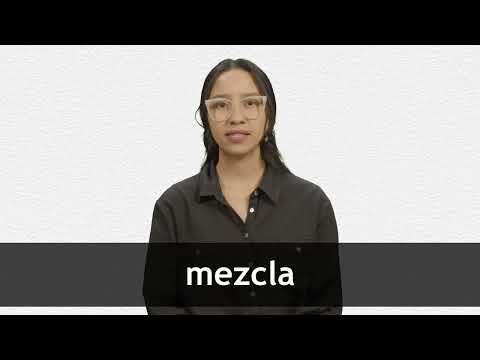 mezcla in english